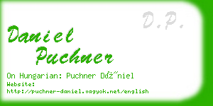 daniel puchner business card